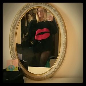 Red Lips Sweater